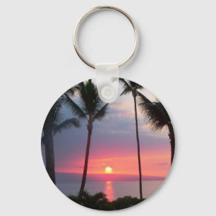 Llavero ¡Puesta del sol de Maui! .JPG