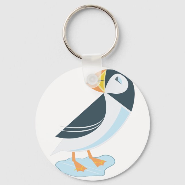Llavero Puffin (Anverso)