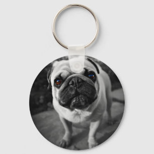 Llavero Pug guapo