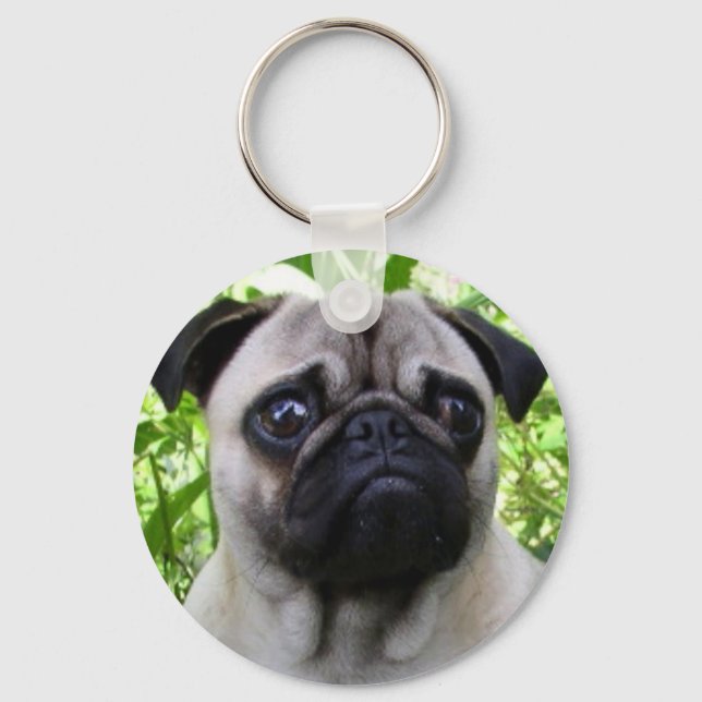 Llavero Pug keychain (Anverso)