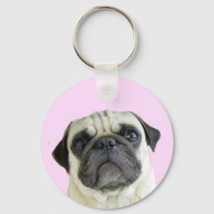 Llavero pug keychain