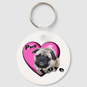 Llavero Pug Lovers