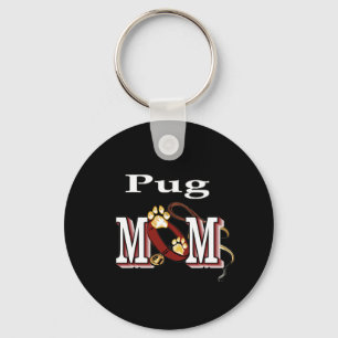 Llavero pug mamá Keychain