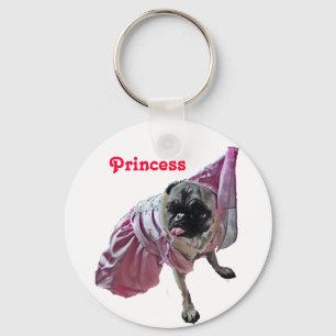 Llavero Pug Princess
