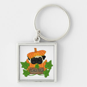 Llavero Pug Pumpkin Patch