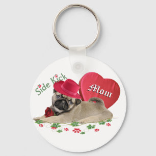 Llavero Pug tiene regalos para el corazón