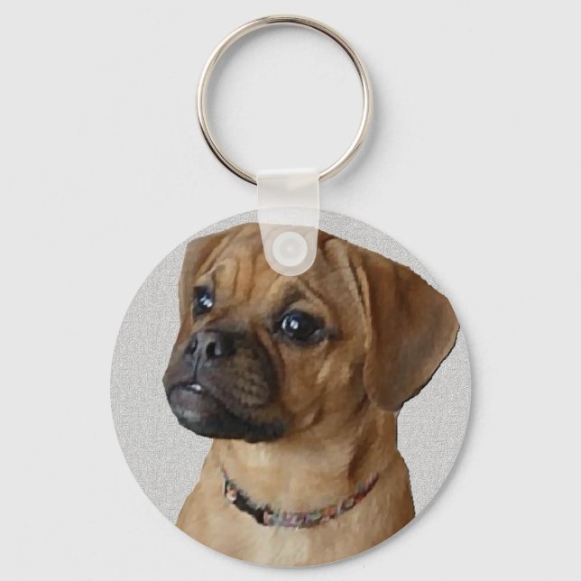 Llavero Puggle Lovers Gifts (Anverso)