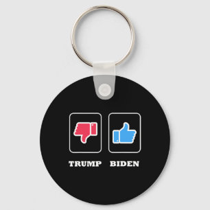 Llavero Pulgar Hacia Abajo Para Trump Y Pulgar Hacia Arrib