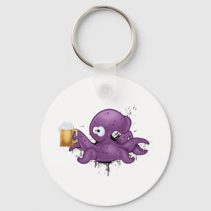 Llavero Pulpo alcohólico