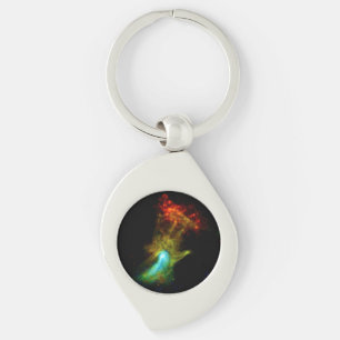 Llavero Pulsar B1509 - Nebulosa de Rayos X Mano de Dios Fo