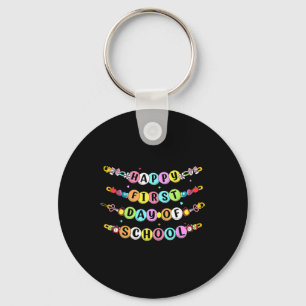 Llavero Pulsera de Amistad de Regreso a la Escuela Primer