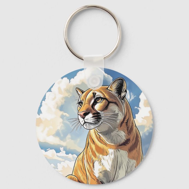 Llavero Puma I Cougar (Anverso)