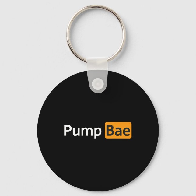 Llavero Pump Bae Funny Gym Bodybuilding (Anverso)