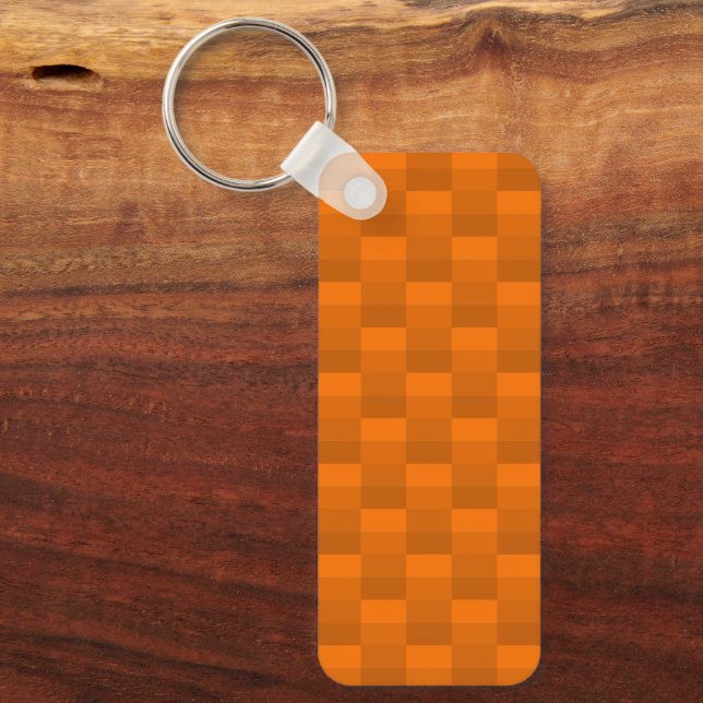 Llavero Pumpkin Color Pattern in Orange (Anverso)