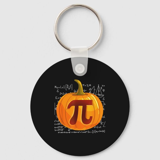 Llavero Pumpkin E Math Shirt Funny Halloween Thanksgiving  (Anverso)