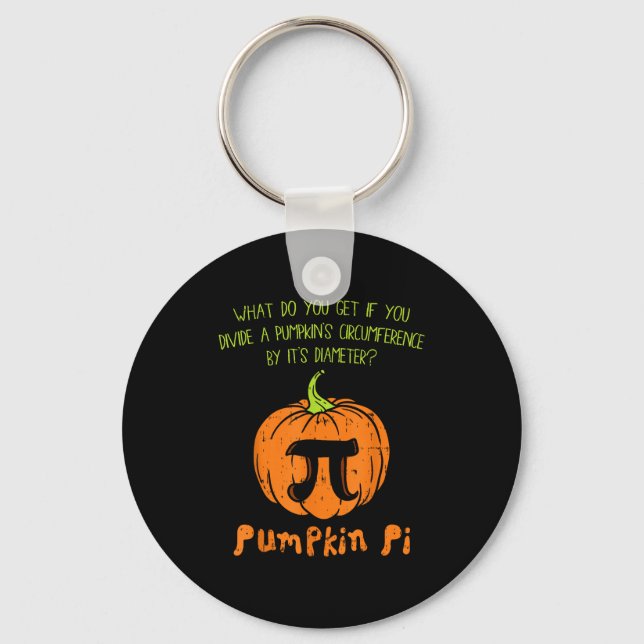 Llavero Pumpkin E Math Shirt Funny Halloween Thanksgiving  (Anverso)
