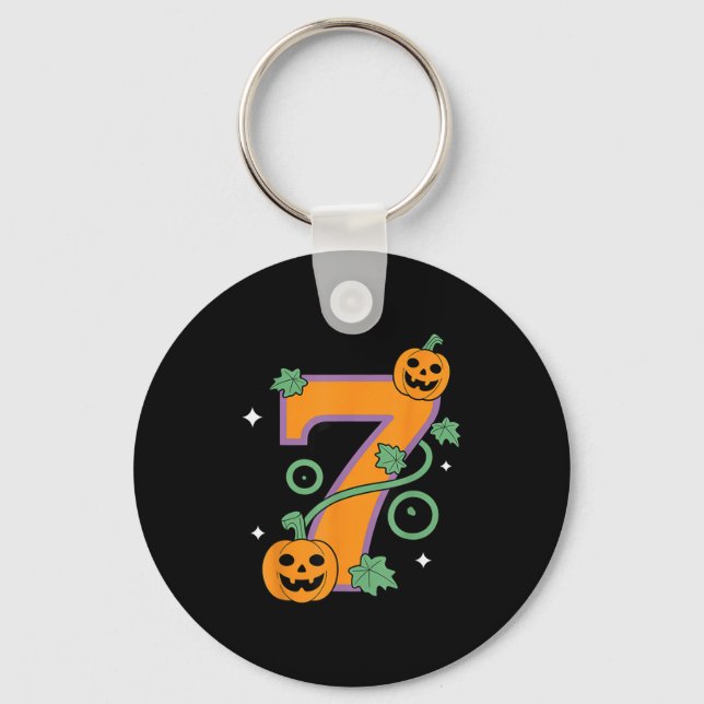 Llavero Pumpkin Six Seven 67 Matching 7 Halloween Couple  (Anverso)