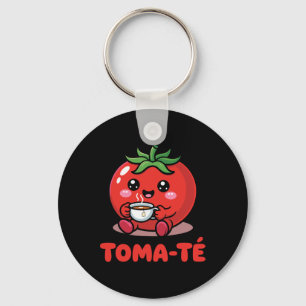 Llavero Pun Tomate Maestra Divertida Escuela Profesora De 