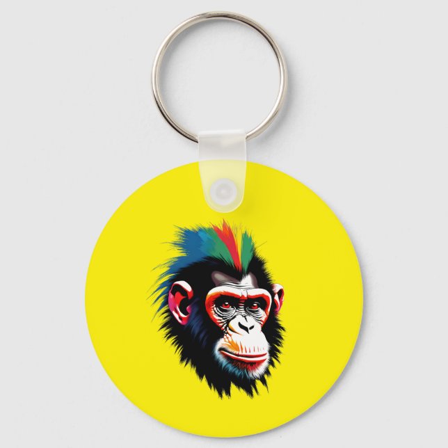 Llavero Punk Chimp (Anverso)