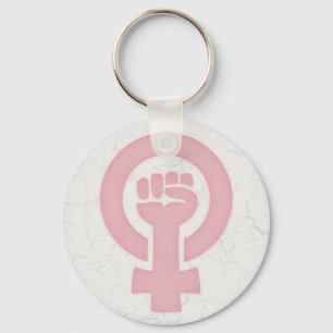 Llavero Puño feminista