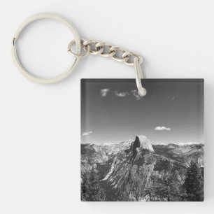 Llavero Punto de glaciar Yosemite Fotografía en blanco y n