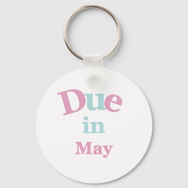 Llavero Punto Rosado en Mayo (Anverso)