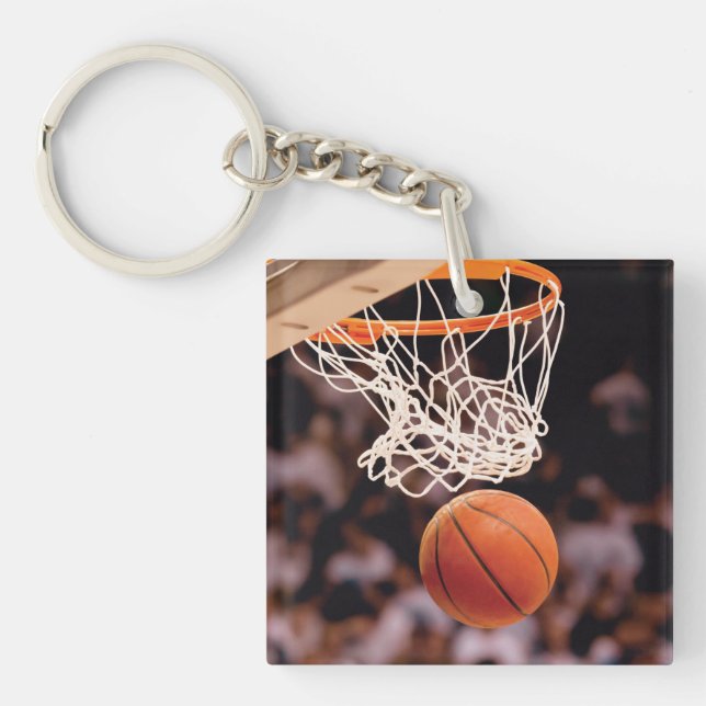 Llavero Puntuación del baloncesto (Frente)