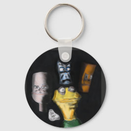 Llavero Puppets in the dark ( Erica Crooks puppet art )