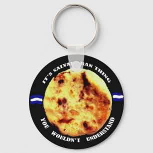 Llavero Pupusas es algo salvadoreño