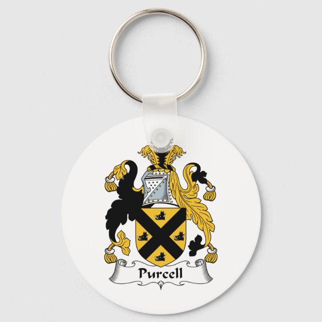 Llavero Purcell Family Crest (Anverso)