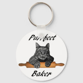 Llavero Purfect Baker Cat Gifts locas gatita