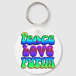 Llavero Purim de amor por la paz