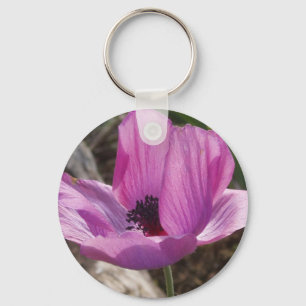 Llavero Purple Anemone Keychain