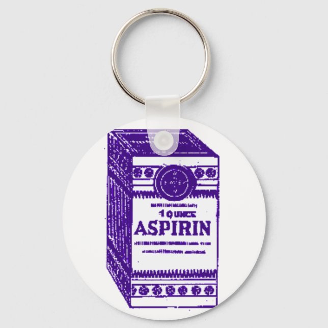Llavero Purple Aspirin (Anverso)