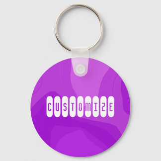 Llavero Purple Bubble Gum - Plantilla