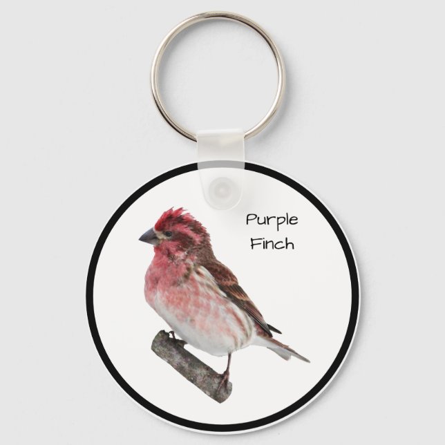 Llavero Purple Finch (Anverso)
