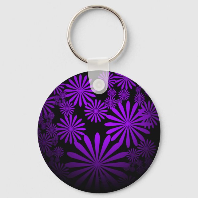 Llavero Purple Fireworks (Anverso)