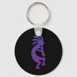 Llavero Purple Magic Kokopelli