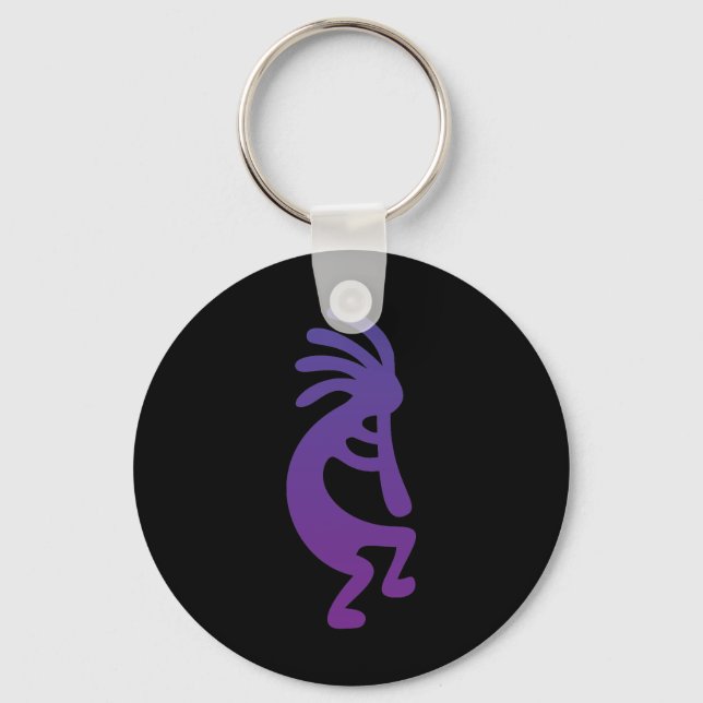 Llavero Purple Magic Kokopelli (Anverso)