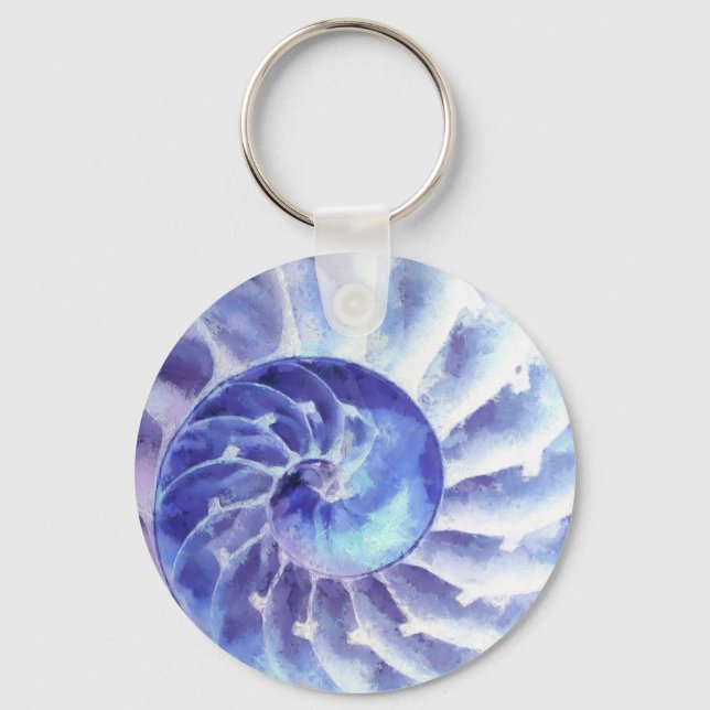 Llavero Purple Nautilus Art (Anverso)