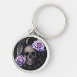 LLAVERO PURPLE SKULL