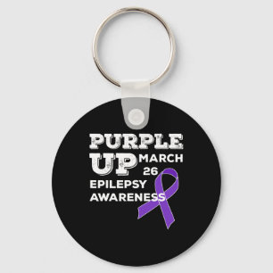 Llavero Purple Up 26 de marzo apoya la conciencia sobre la