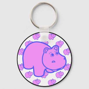 Llavero Púrpura Hippo