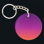 Llavero Púrpura, rosa y gradiente naranja<br><div class="desc">Púrpura,  rosa y gradiente naranja</div>