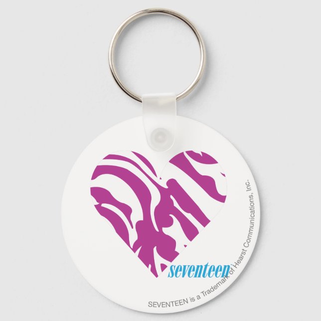 Llavero Púrpura zebra 2 (Anverso)