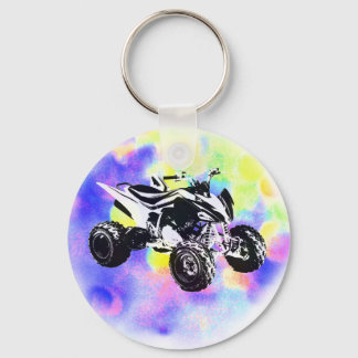 Llavero Purpurina ATV Keychain