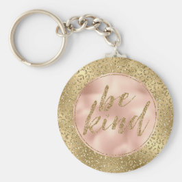 Llavero Purpurina de oro Leopard Imprimir Rosa de Rubor Se