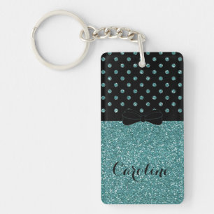 Llavero Purpurina elegante Papillon femenino personalizado