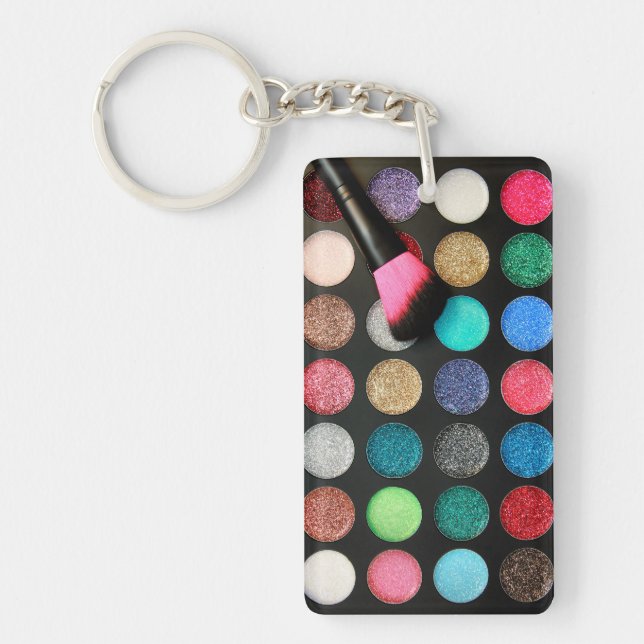 Llavero Purpurina Makeup Keychain (Frente)