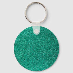 Llavero Purpurina verde